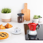 Cafetera Moka Induction roja BF