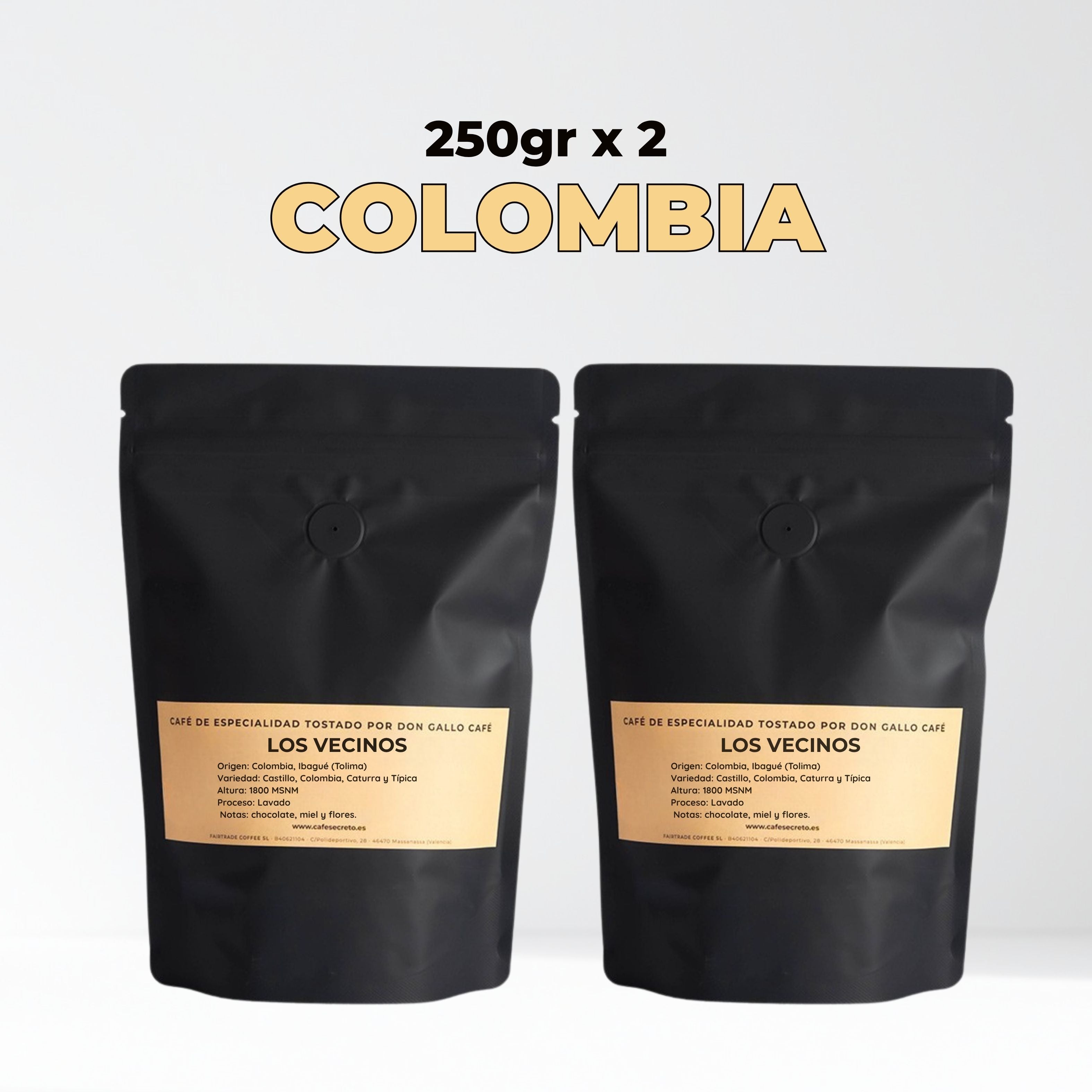 250gr x2 Los Vecinos | Colombia