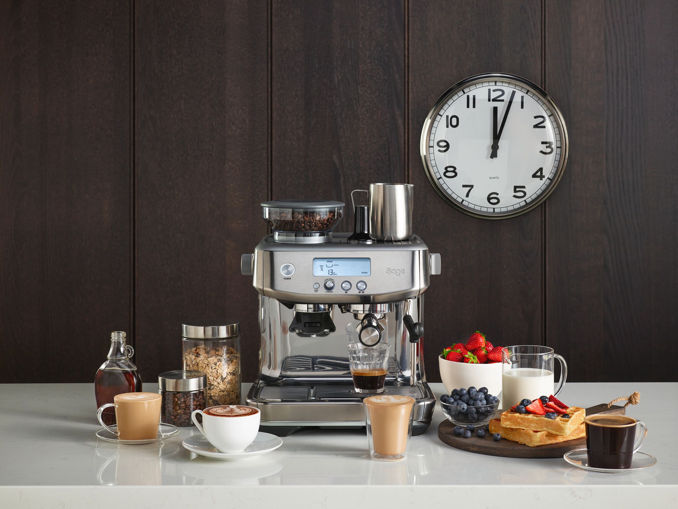 Sage Barista Pro - máquina de café expreso para un café perfecto
